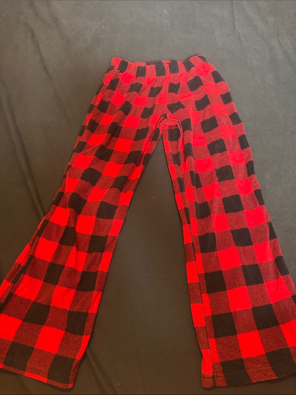 Wondershop Red and Black Buffalo Plaid Kids Pajama Bottoms